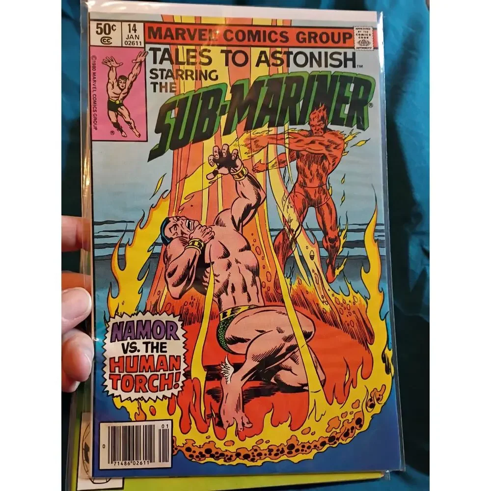 TALES TO ASTONISH-THE SUB-MARINER Lot Of 6 #2-4,6,8,14 MARVEL COMICS 1980 Vf